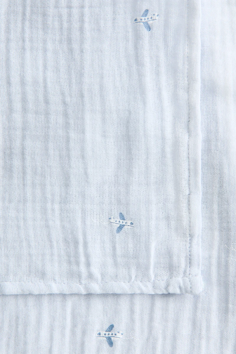 Couverture pour bébé en mousseline