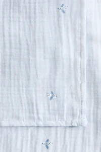 Couverture pour bébé en mousseline