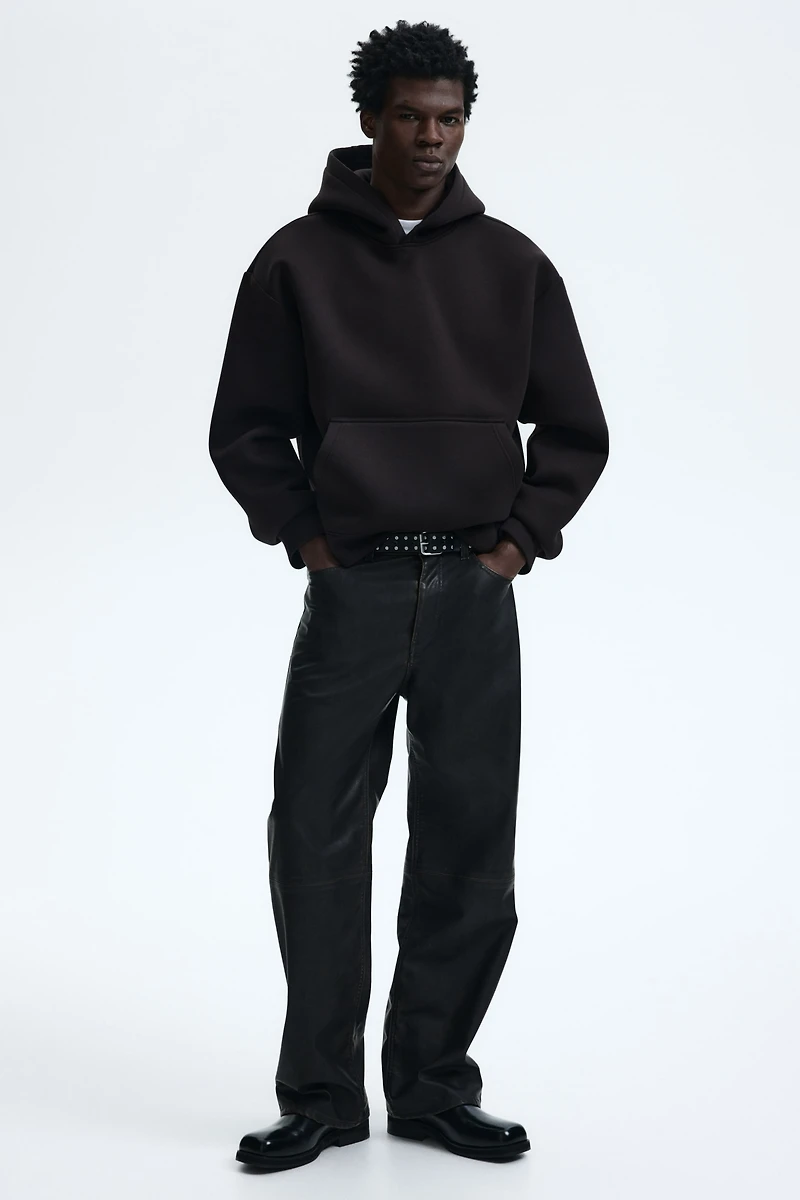 Loose-Fit Scuba Hoodie