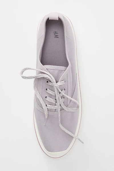 Cotton Canvas Sneakers