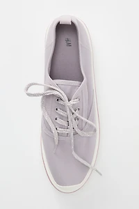 Cotton Canvas Sneakers