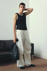 Loose-Fit Parachute Pants