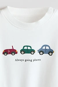 Lot de 3 T-shirts à manches longues en coton