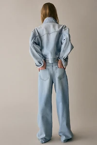 Baggy Fit Bootcut Jeans