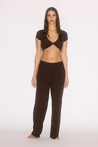 Twist-Detail Sports Top with SoftMove™