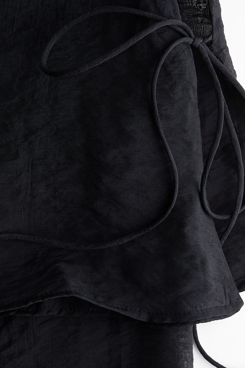 Pants with Layered Skirt