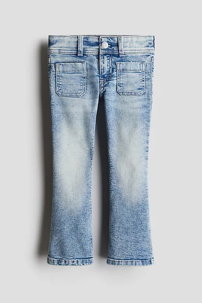 Superstretch Flared Leg Jeans