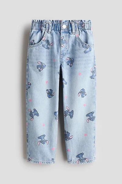 Loose-Fit Tapered Jeans