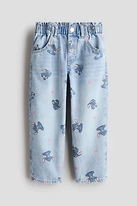 Loose-Fit Tapered Jeans