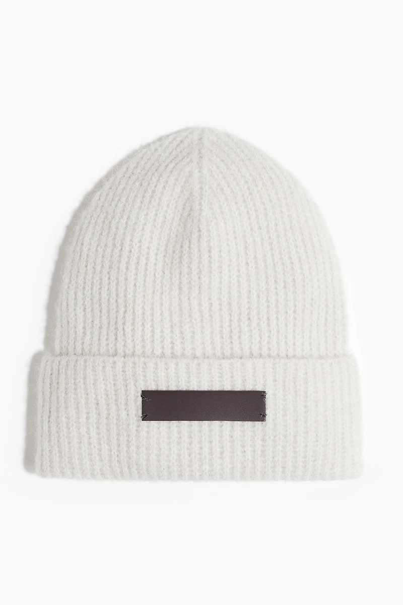Rib-Knit Beanie