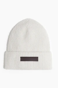 Rib-Knit Beanie