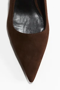 Escarpins en cuir