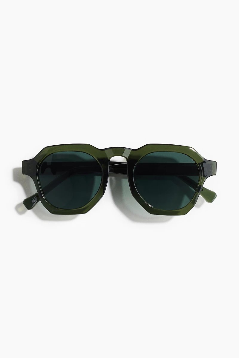 Hexagon-Shaped Sunglasses