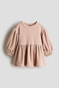 Cotton Velour Dress