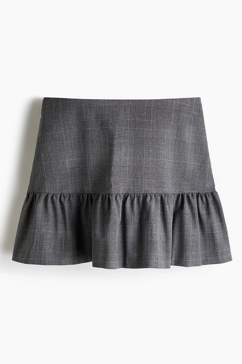 Flared Mini Skirt