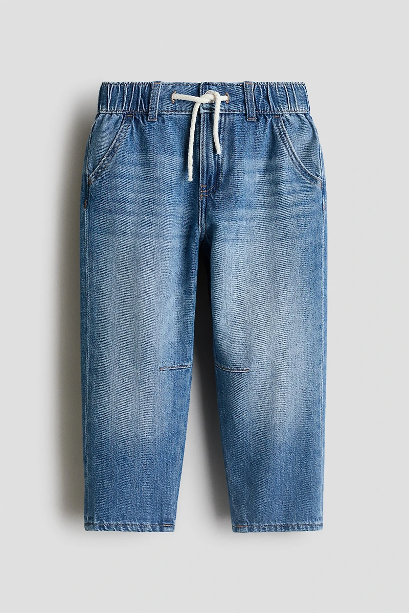 Cotton Denim Joggers