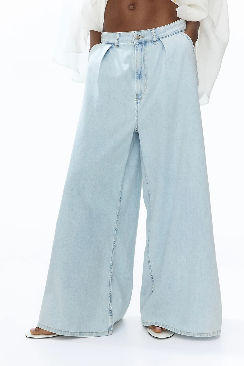 Jean taille classique super large