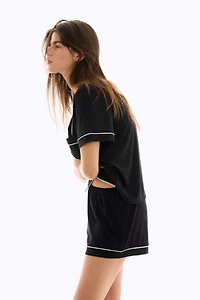 Viscose-Blend Pajamas