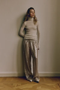 Pantalon à sequins