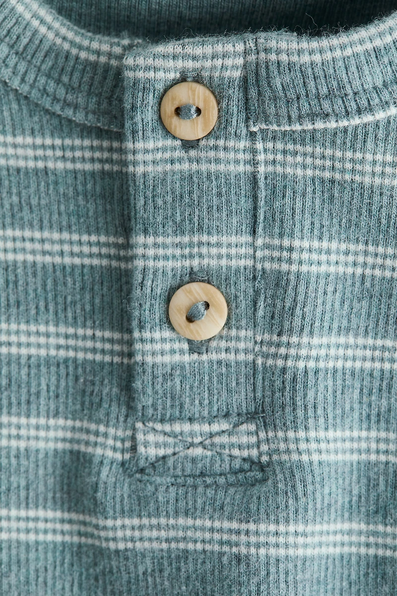 2-pack Cotton Henley Shirts