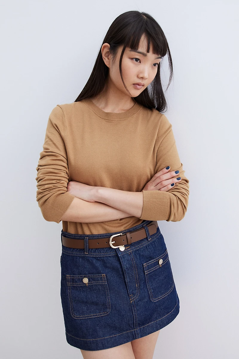 Fine-Knit Sweater