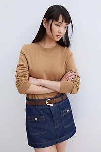 Fine-Knit Sweater