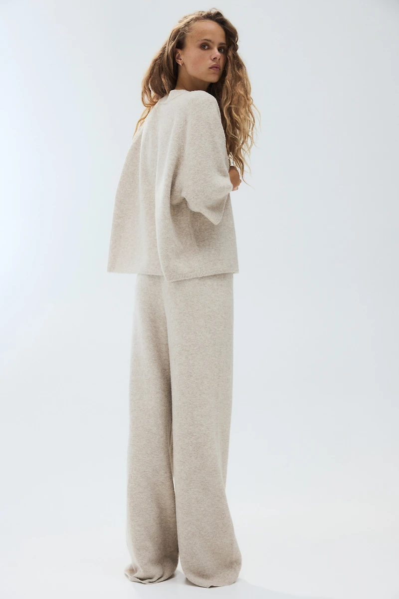 Fine-knit Pants