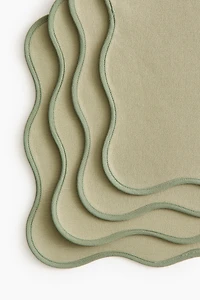 4-Pack Water-Repellent Placemats