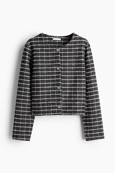 Chandail scintillant en jersey texturé