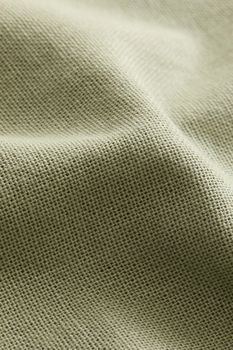 Linen-blend Cushion Cover