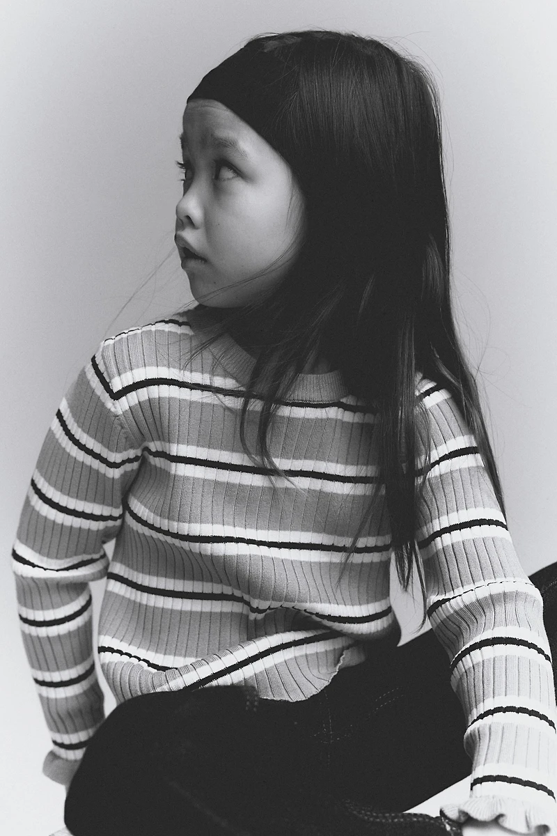 Rib-knit Sweater