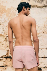 Crinkled Nylon Swim Shorts