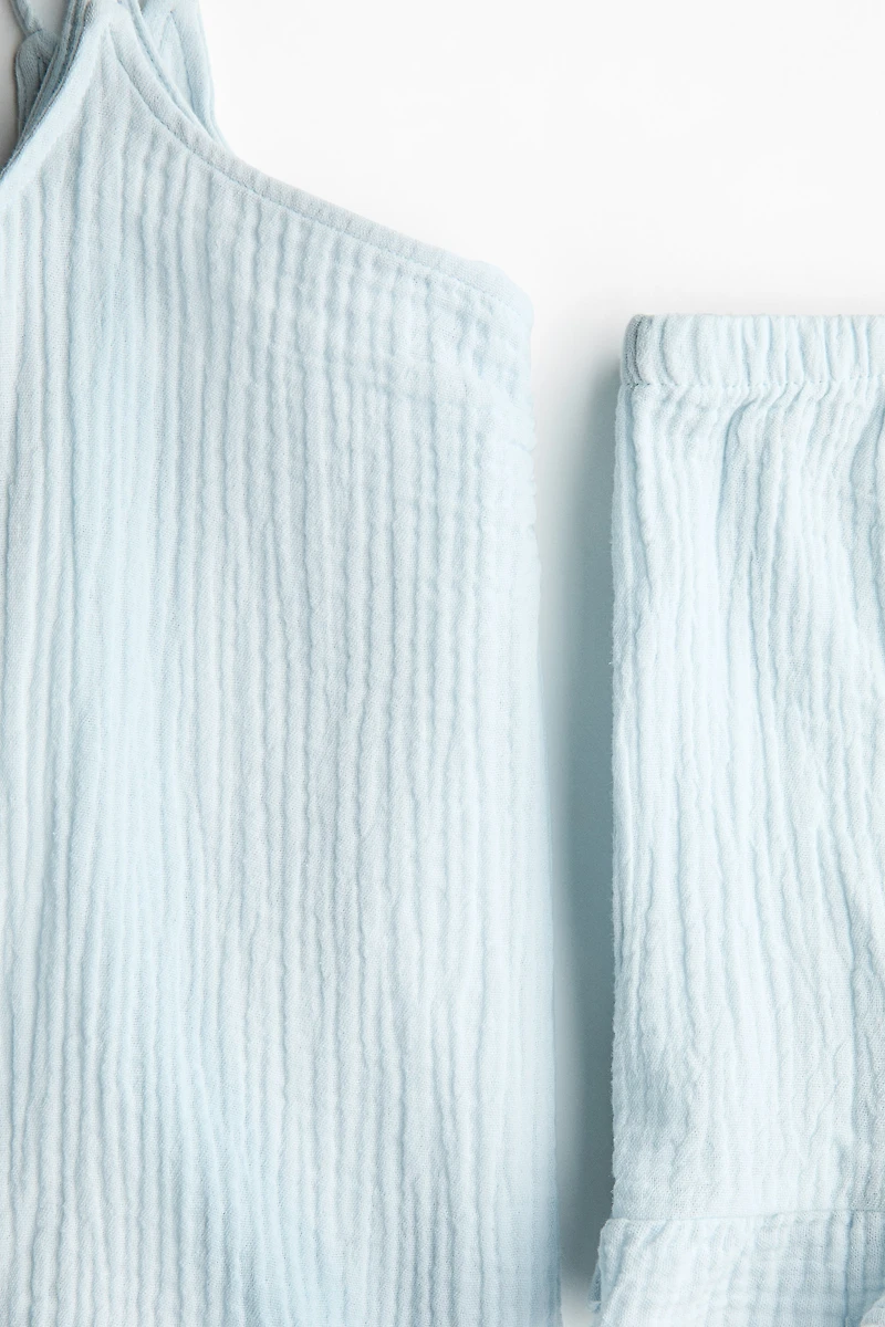 Pyjama en mousseline de coton