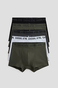 5-Pack Cotton Boxer Briefs