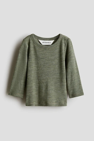 Merino Wool Jersey Shirt