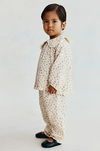 Ensemble 2 pièces en coton à motif