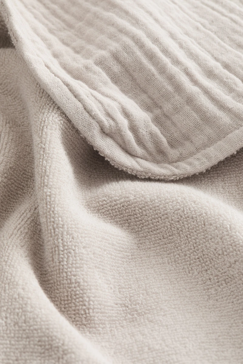 Hooded Muslin Bath Towel