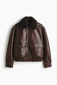 Padded Aviator Jacket