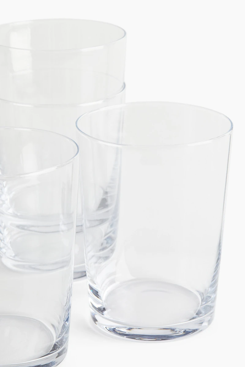 4-Pack Beverage Glasses