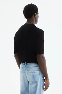 Slim-Fit Knit T-Shirt
