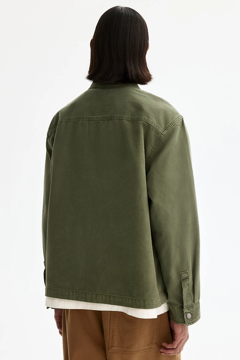 Canvas overshirt