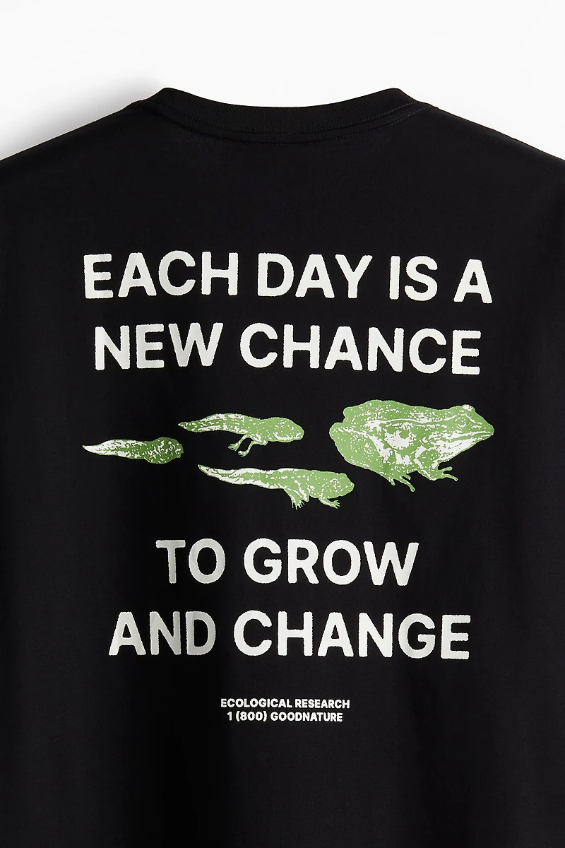 Loose Fit Printed T-shirt