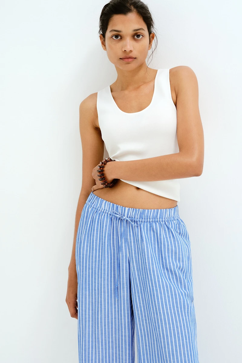 MAMA Before & After Linen-blend Pants