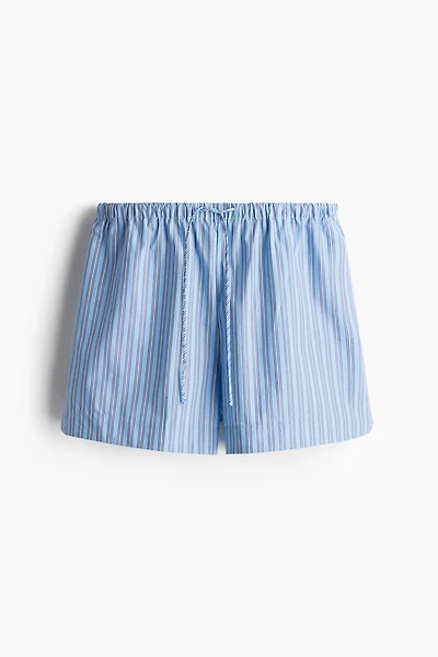 Cotton Shorts with Drawstring