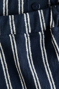 Textured Jersey Pants