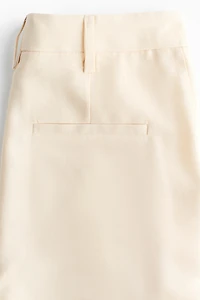 Lyocell-Blend Bermuda Shorts
