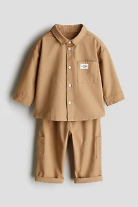 2-piece Shirt and Pants Set