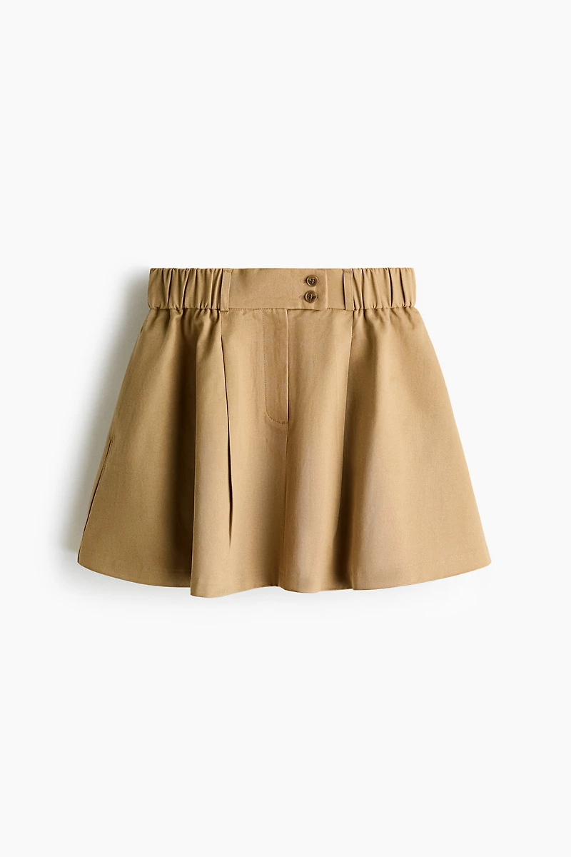 Flared Mini Skirt