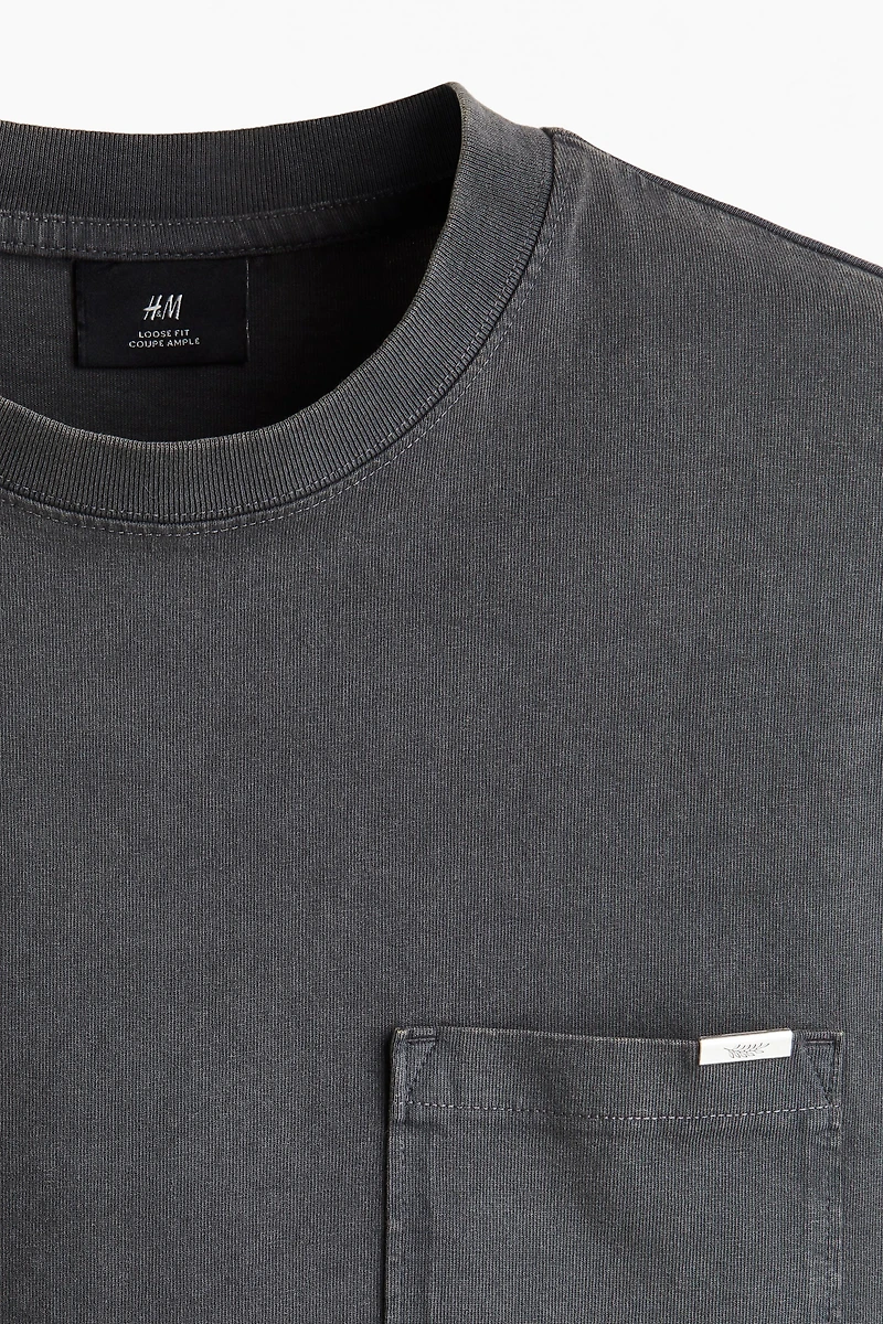 Loose-Fit Washed T-Shirt