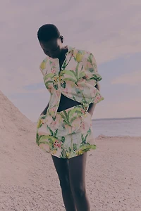 Patterned Cotton Shirt